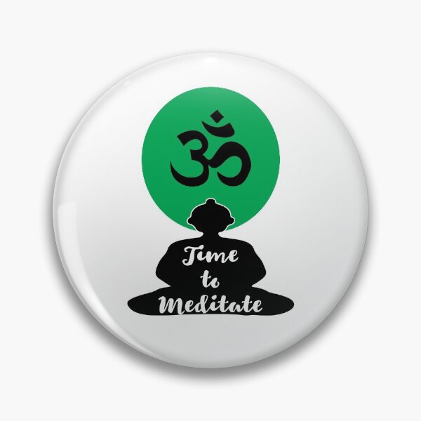 Item preview, Time To Meditate designed and sold by DesignArena.