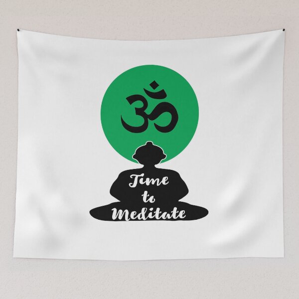 Item preview, Time To Meditate designed and sold by DesignArena.