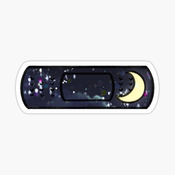 Yami Kawaii Dark Menhera Bandaid - City Lights Sticker