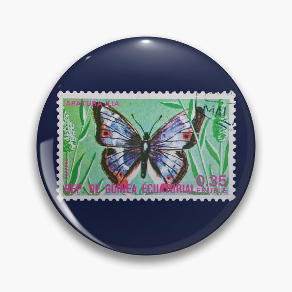 Item preview, Vintage Butterfly Green Stamp  designed and sold by StampCollection.