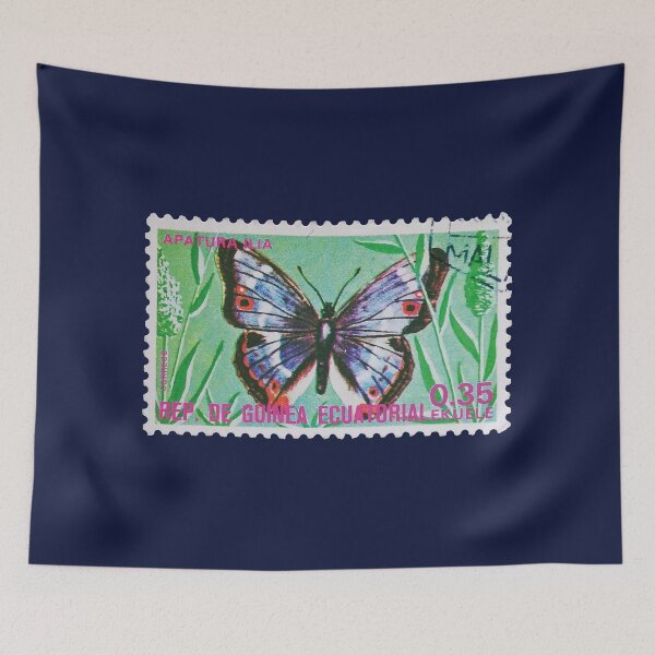 Item preview, Vintage Butterfly Green Stamp  designed and sold by StampCollection.