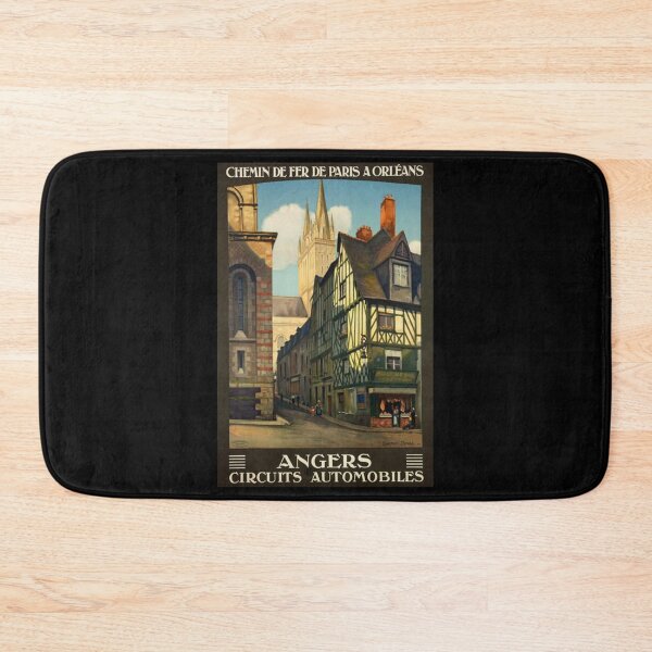 Item preview, retro Angers designed and sold by CorasPosters.