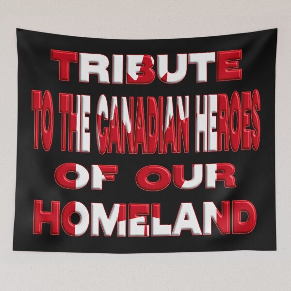 Item preview, TRIBUTE TO THE CANADIAN HEROES OF OUR HOMELAND - NOVEMBER 11 - 1918 designed and sold by Ralek.