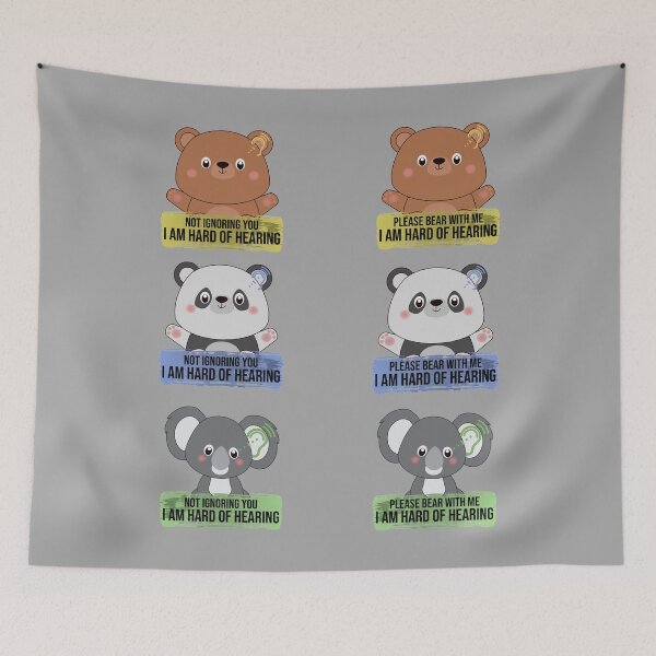 Item preview, HARD OF HEARING STICKER PACK designed and sold by Cr1sV.