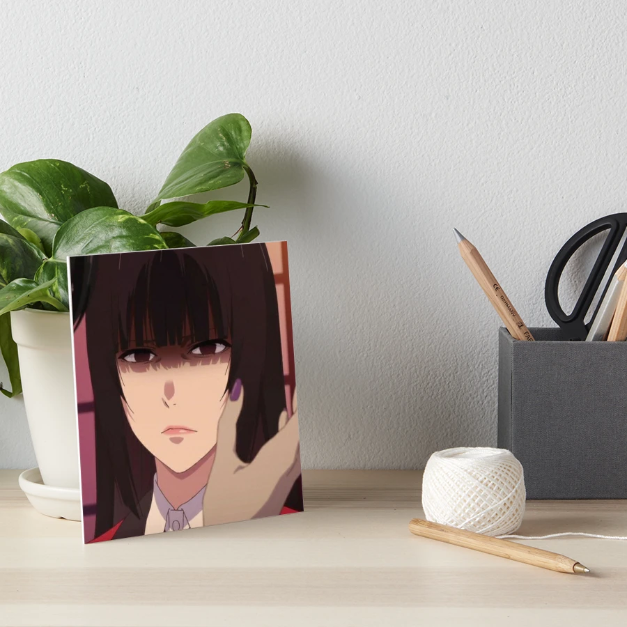 Yumeko Jabami Mad (Kakeguri) | Art Board Print