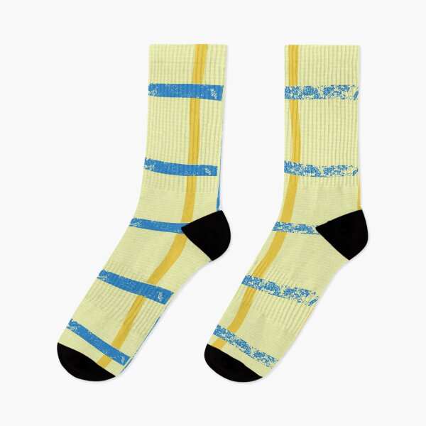 Item preview, retro color block strokes designed and sold by Achily.