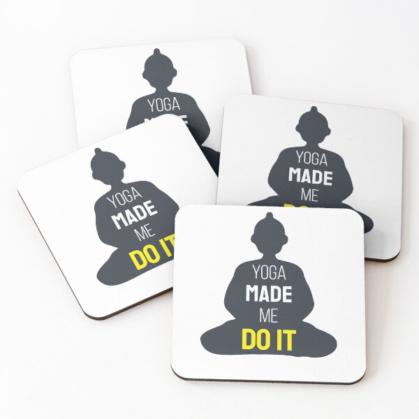 Item preview,  Yoga Made Me Do It 2020 designed and sold by DesignArena.