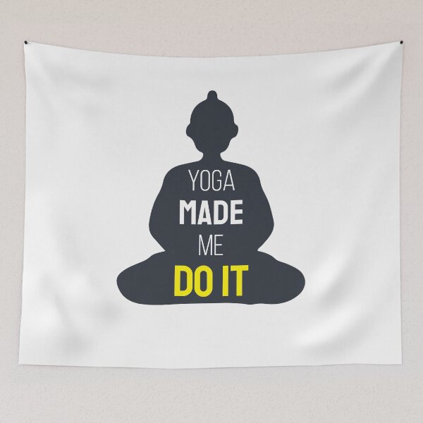 Item preview,  Yoga Made Me Do It 2020 designed and sold by DesignArena.