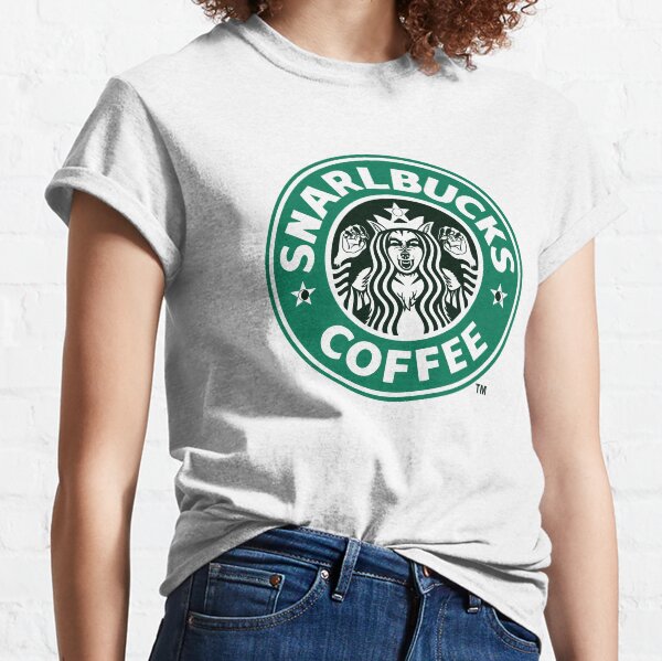 Snarlbucks Coffee Logo Classic T-Shirt