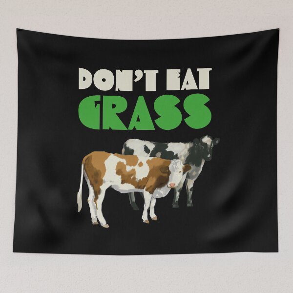 Item preview, Dont Eat Grass designed and sold by okpinsArtDesign.
