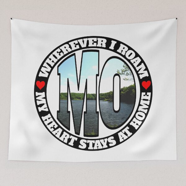 Item preview, Heart Stays Home - Missouri designed and sold by DonDota.