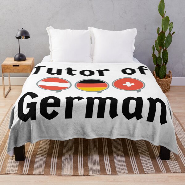 Item preview, Tutor of German with German Speaking Flags designed and sold by Time4German.