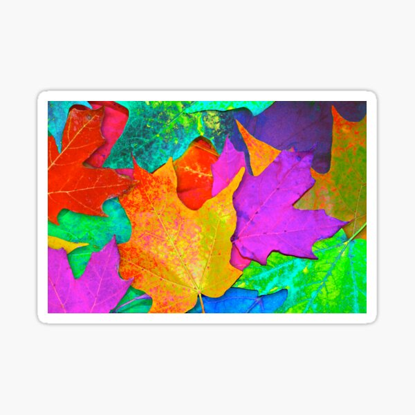 Item preview, Vivid Leaves 1 designed and sold by Ginny Gaura.