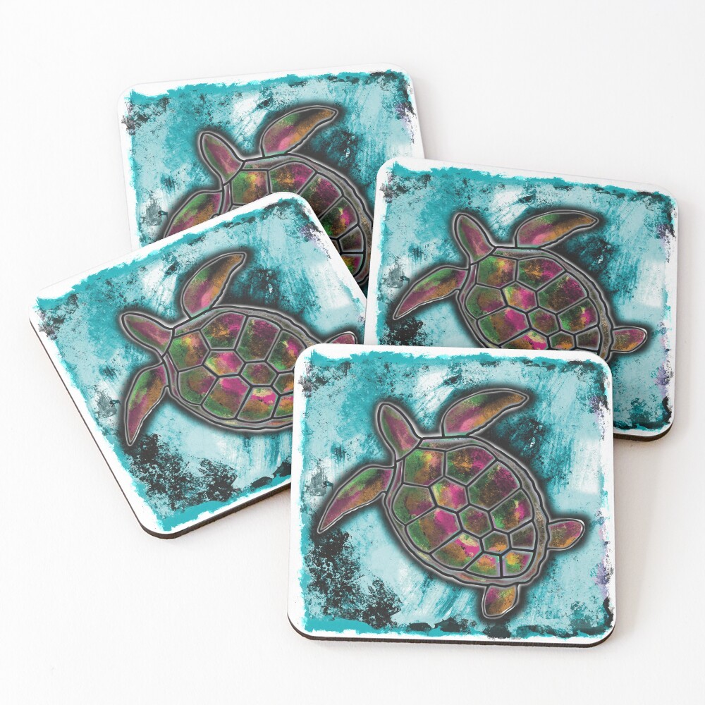 Item preview, Coasters (Set of 4) designed and sold by FatSlugDesigns.