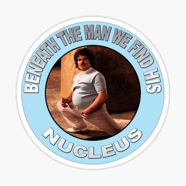 NUCLEUS BENEATH THE CLOTHES Sticker