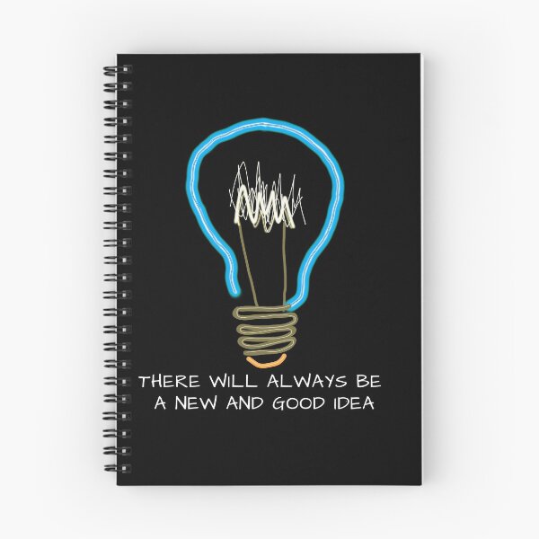 Item preview, The Bulb Idea - Black designed and sold by DrawingDreaming.