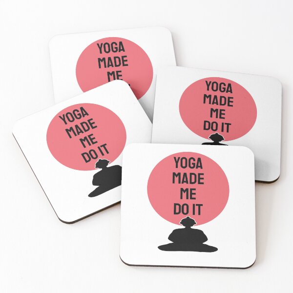 Item preview, Yoga Made Me Do It Design designed and sold by DesignArena.