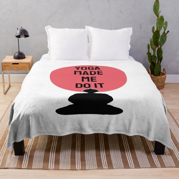 Item preview, Yoga Made Me Do It Design designed and sold by DesignArena.