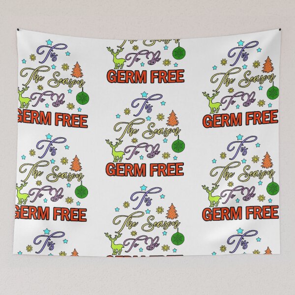Item preview, Tis the Season to Be Germs Free - Christmas in Quarantine designed and sold by younghopes.