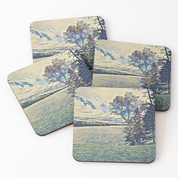 Item preview, Autumn Leaves Milbridge Maine designed and sold by Campbell Gallery.