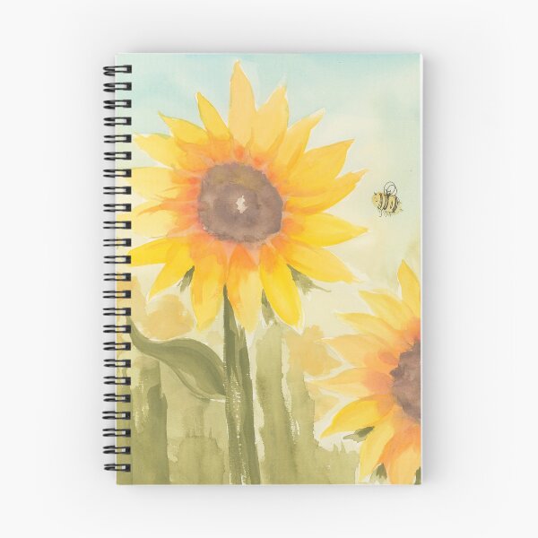 Item preview, Sunflower and bee designed and sold by TwoFullMoonsArt.