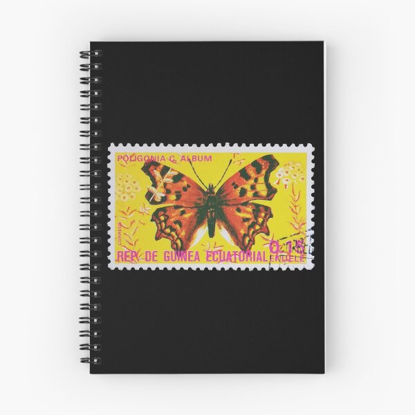 Item preview, Vintage Orange  Butterfly Stamp  designed and sold by StampCollection.