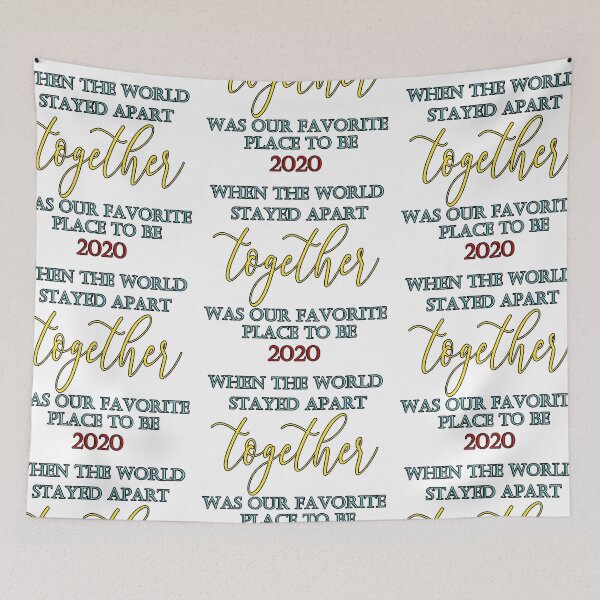 Item preview, When the World Stayed Apart- Christmas in Quarantine designed and sold by younghopes.