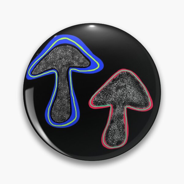 Item preview, Neon mushrooms designed and sold by EarthlingHelena.