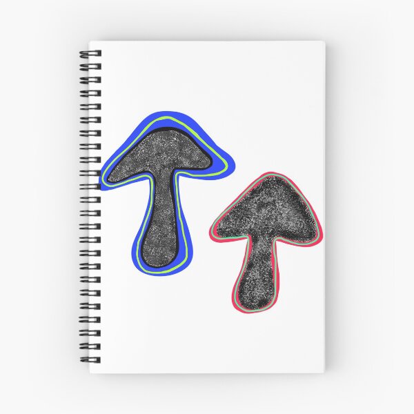 Item preview, Neon mushrooms designed and sold by EarthlingHelena.