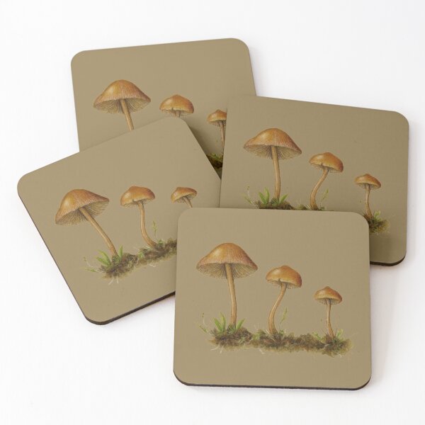 Item preview, Foraged Mushroom Trio designed and sold by veronicafannin.