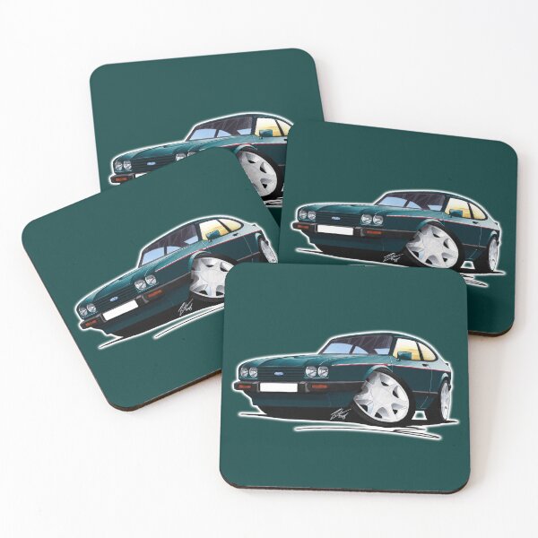 Item preview, Ford Capri (Mk3) 280 Brooklands designed and sold by Yeomans Cartoons.