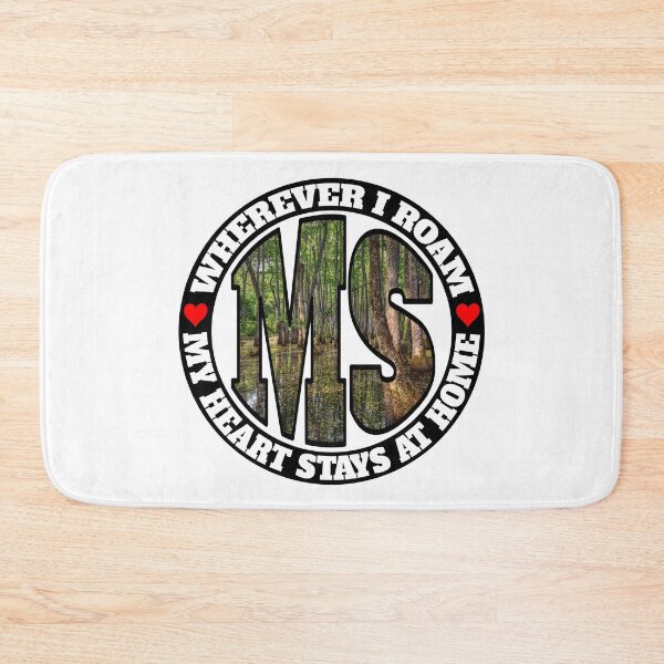 Item preview, Heart Stays Home - Mississippi designed and sold by DonDota.