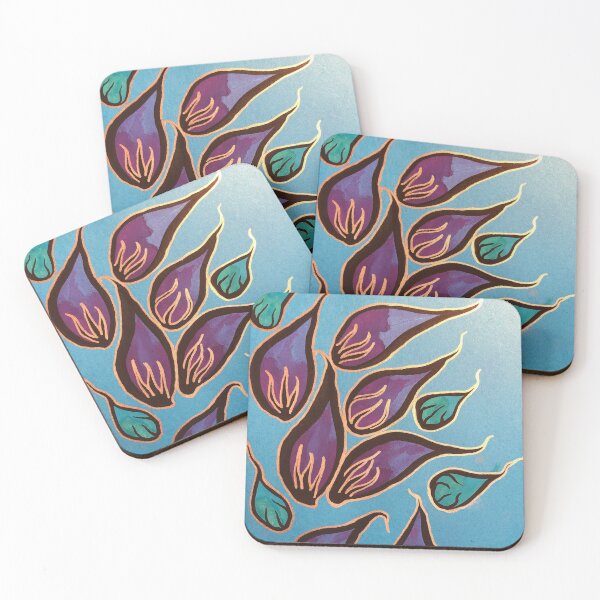 Item preview, Purple Leaves designed and sold by twistedteal.