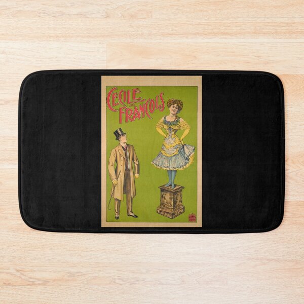 Item preview, retro cecile and francois designed and sold by CorasPosters.