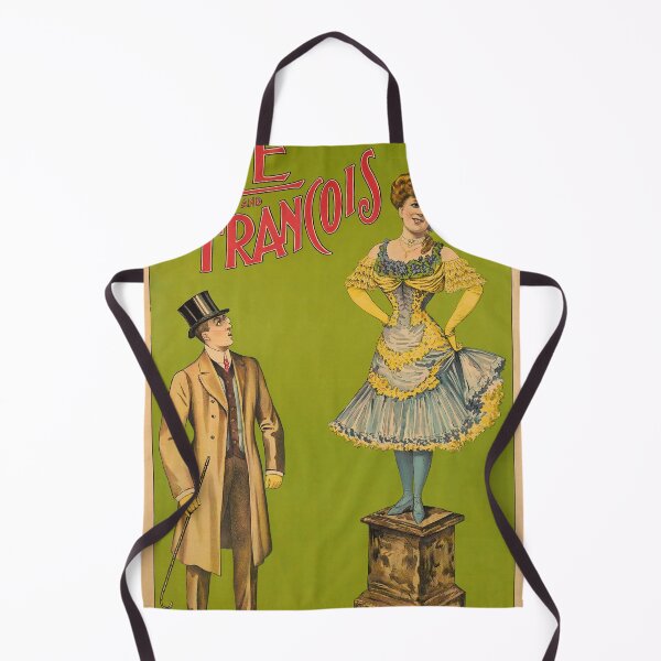 Item preview, retro cecile and francois designed and sold by CorasPosters.