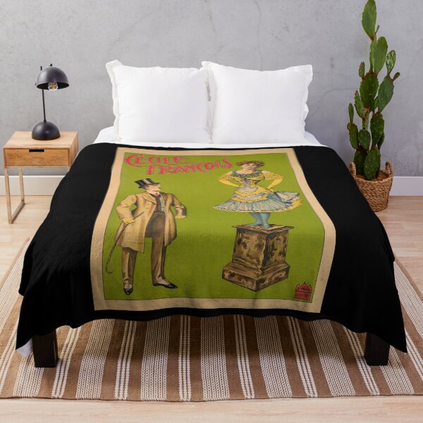Item preview, retro cecile and francois designed and sold by CorasPosters.