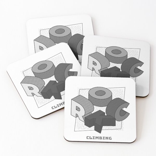 Item preview, Rock Climbing- Isometric Letters designed and sold by joabaj.
