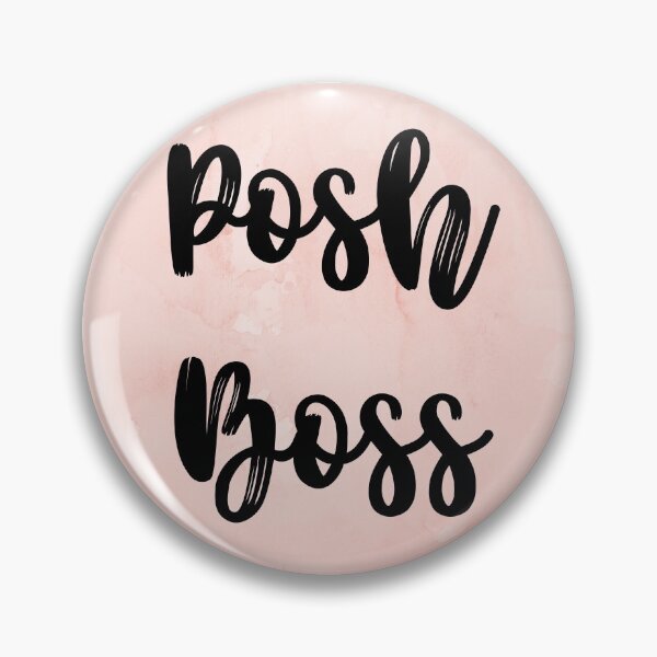 Item preview, Posh Boss - Pink background designed and sold by lovehaleyxo.