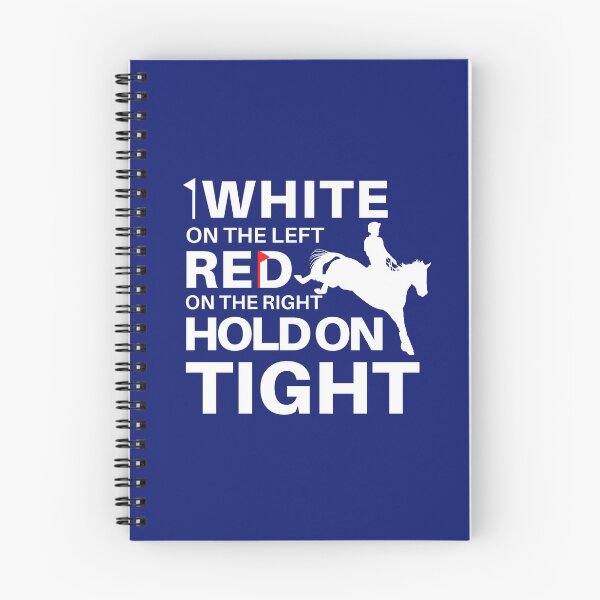 Item preview, White on the Left, Red on the Right | Eventing | Horse Design designed and sold by cheekygelding.