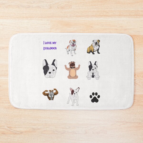 Item preview, french bulldog funny quote cartoon english bulldog designed and sold by OneTimeEngineer.
