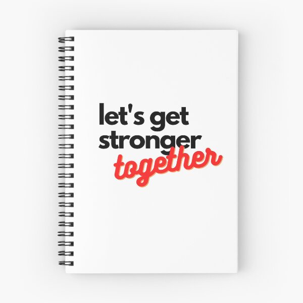 Item preview, Let's get stronger together designed and sold by Funtastic-GOODS.