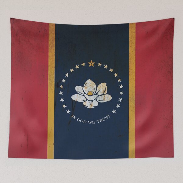 Item preview, Mississippi Flag Grunge designed and sold by TRowanDesign.
