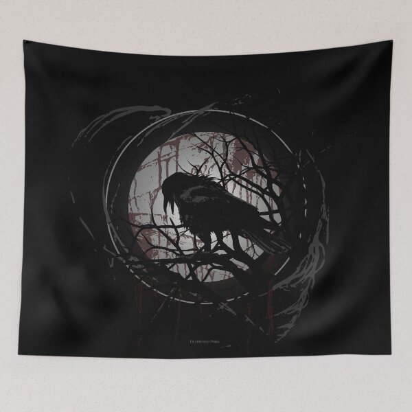 Item preview, Blood moon raven designed and sold by Destroyed-Pixel.