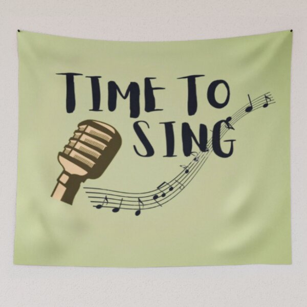 Item preview, Time to Sing designed and sold by AadizCollection.