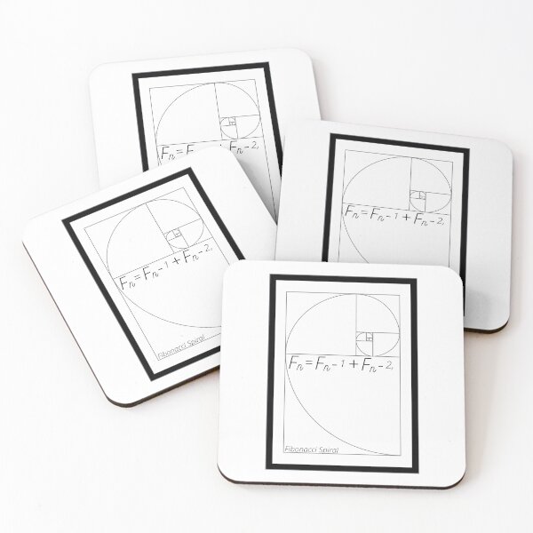 Item preview, Fibonacci Spiral - Fibonacci Sequence designed and sold by ChartGifts.
