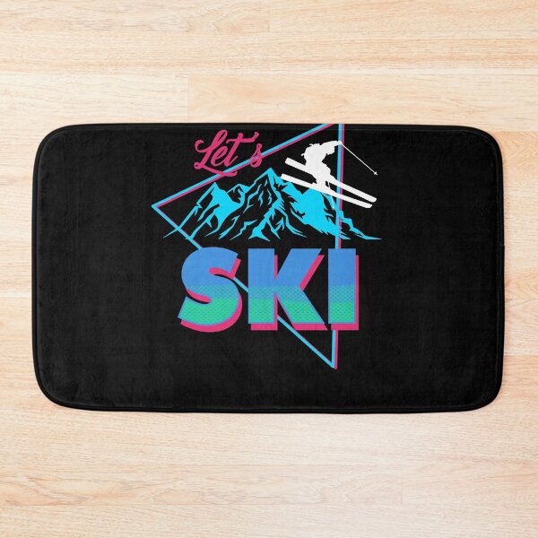 Item preview, Let's Ski Retro 80s Ski Outfit Vintage Skiing Apparel designed and sold by MakeGoodChoices.