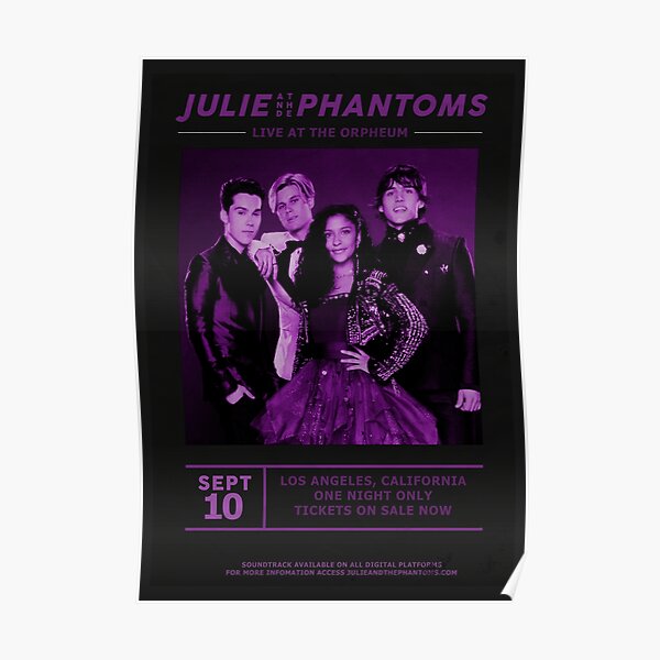 Julie and the Phantoms Tour Poster Poster