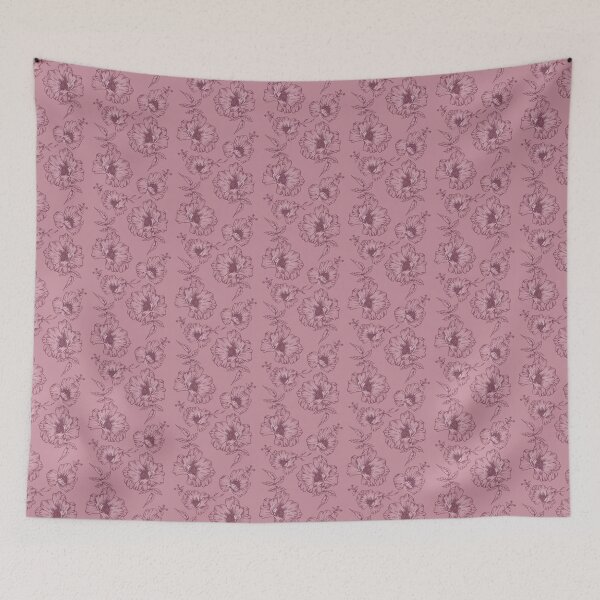 Item preview, Dusty Pink Floral designed and sold by cardtroversial.