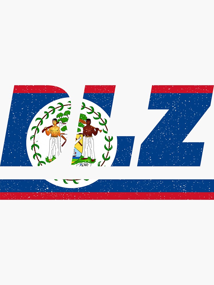 blz-belize-caribbean-iso-code-3166-sticker-for-sale-by-ark66-redbubble