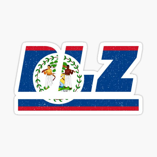 blz-belize-caribbean-iso-code-3166-sticker-for-sale-by-ark66-redbubble